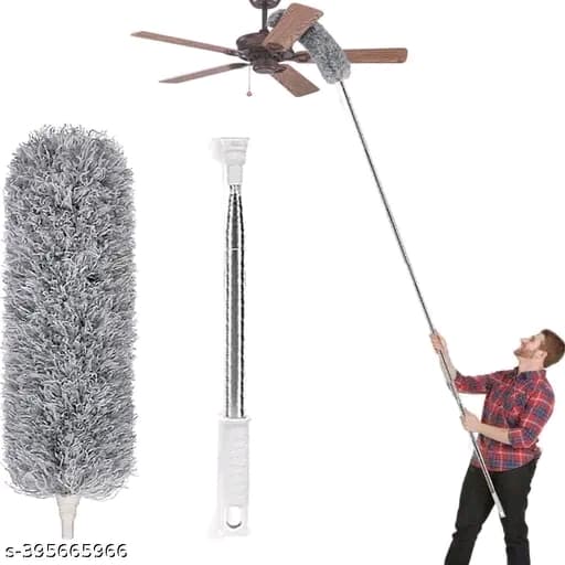 WhatsApp Image 2025-06-07 at 3.38.30 PM Microfiber Duster for Cleaning with Extension Pole(Stainless Steel - Image 5