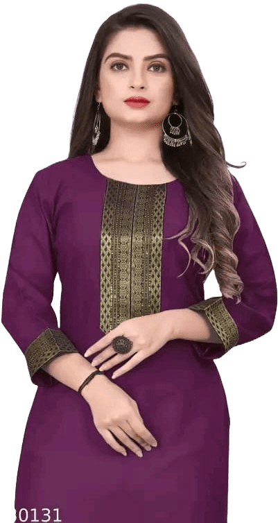 image (1) *Kurti With Dupatta & Bottomwear* Fabric: Rayon - Image 3