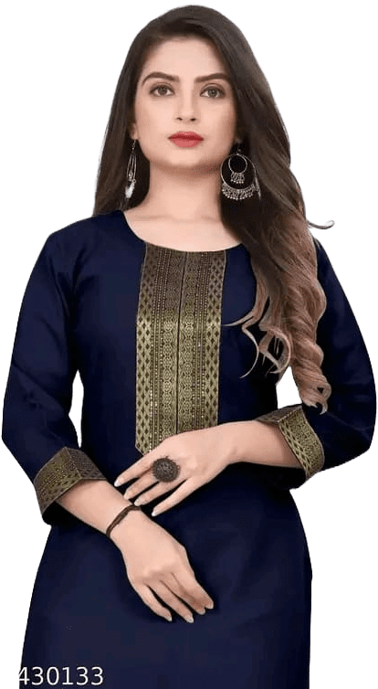 image (2) *Kurti With Dupatta & Bottomwear* Fabric: Rayon - Image 4
