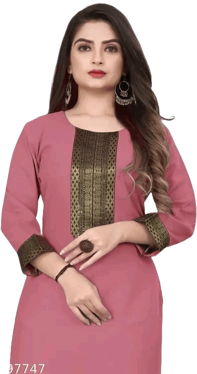 image (3) *Kurti With Dupatta & Bottomwear* Fabric: Rayon - Image 5