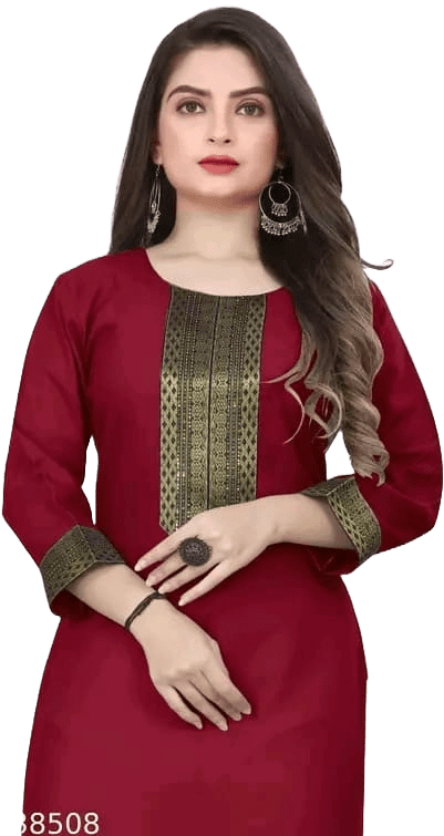 image (6) *Kurti With Dupatta & Bottomwear* Fabric: Rayon - Image 8