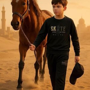 Comfy full sleeve night suit set for boys,