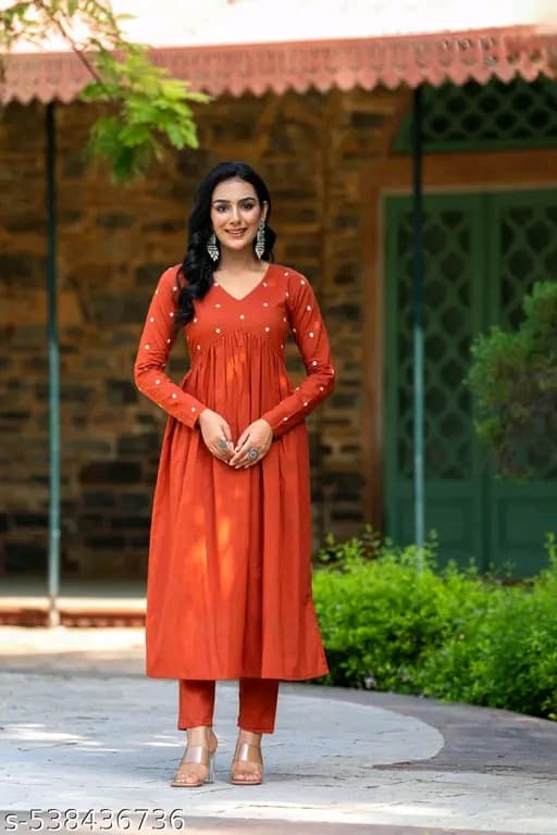 WhatsApp Image 2025-12-28 at 10.31.25 AM (2) Chithrarekha Superior Women Rayon Kurta Set - Image 5