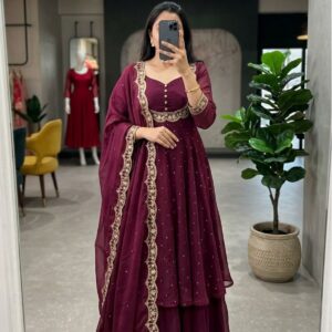 These beautiful skirt and cape pcs are designed